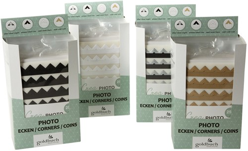 Fotohoekjes in display