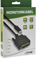 Kabel inLine USB-C DVI 24+1 3.1 1080P M/M 2 meter zwart-2