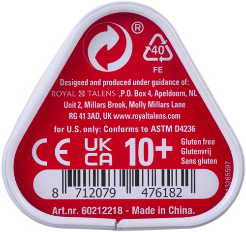 Tekenset Bruynzeel blik à 18 delen assorti-3