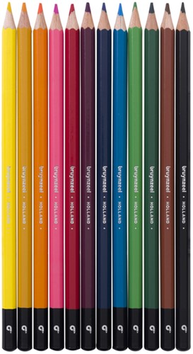 Kleurpotloden Bruynzeel assorti blik à 12 stuks-2