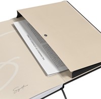 Notitieboek Oxford Signature A5 lijn 80vel zwart-2