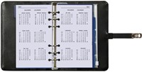 Organizer Kalpa Personal inclusief agenda 2026-2027 7dagen/2pagina's bloemenzee zwart-4