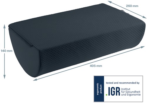 Voetensteun Leitz Ergo Cosy grijs-2