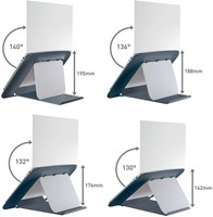 Laptopstandaard Leitz Ergo Cosy verstelbaar recyled grijs-2