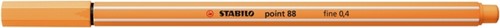 Fineliner STABILO point 88/85 fijn papaya-2
