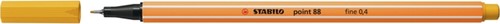 Fineliner STABILO point 88/87 fijn curry