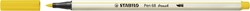 Brushstift STABILO Pen 568/24 citroengeel