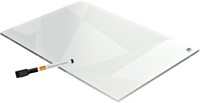 Notitiebord Nobo transparant acryl A4-2