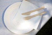 Mes IEZZY 160mm hout 100 stuks-3