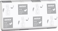 Handdoek Katrin Plus w-vouw 3-laags 203x320mm 25x90 vel wit 61600-2