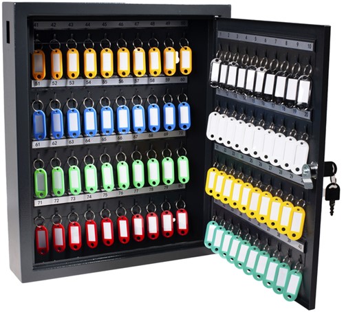 Sleutelkast Pavo Deluxe 80 haken 450x381x83mm