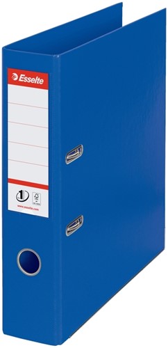 Ordner Esselte No.1 75mm PP 30% gerecycled folie Multipack blauw 5 stuks-3