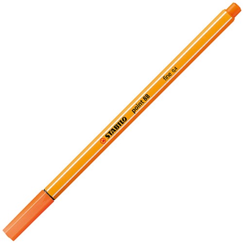 Fineliner STABILO point 88/30 fijn bleek vermiljoen-3