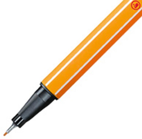 Fineliner STABILO point 88/30 fijn bleek vermiljoen-2