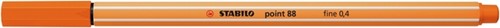 Fineliner STABILO point 88/30 fijn bleek vermiljoen-2