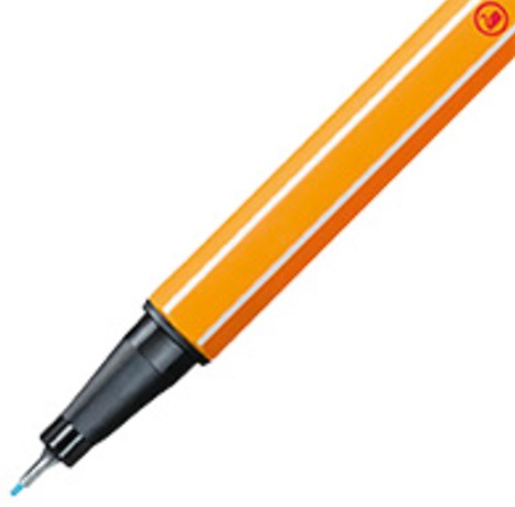 Fineliner STABILO point 88/031 fijn neon blauw-2