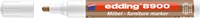 Viltstift edding 8900 meubel rond 1.5-2mm licht notenhout blister 1st-1