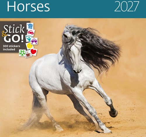 Kalender 2027 Helma 365 30x30cm paarden