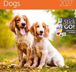 Kalender 2027 Helma 365 30x30cm honden
