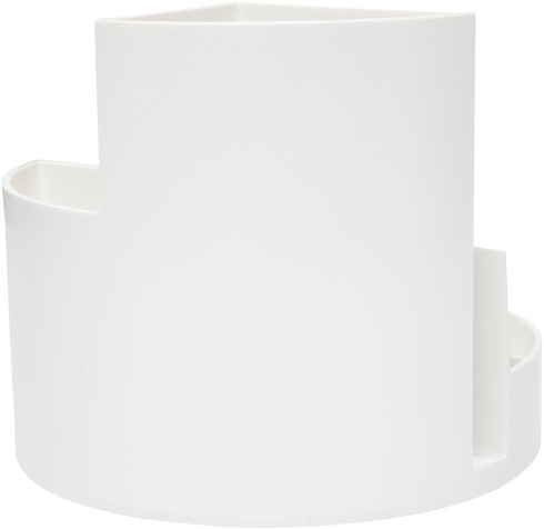 Pennenkoker MAULroundbox Blauwe Engel recycled 6 vaks wit-3