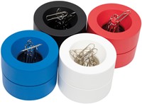 Papercliphouder MAULpro magnetisch recycled Ø73x60mm blauw-2