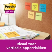 Memoblok Post-it 654 Super Sticky 76x76mm Boost 5 stuks-2