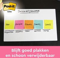 Memoblok Post-it 655 76x127mm roze 6 stuks-2