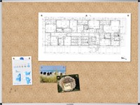 Kurkbord Legamaster UNITE 90x120cm-1