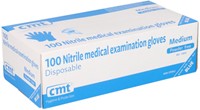 Handschoen CMT M nitril blauw 100 stuks