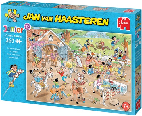 Puzzel Jan van Haasteren Junior The Riding School 360 stukjes-3