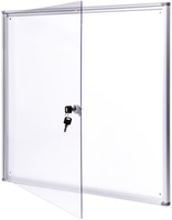 Binnenvitrine wand MAULextraslim whiteboard 6xA4 met slot-2