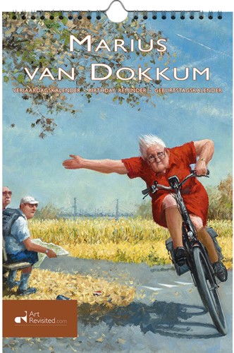 Verjaardagskalender Marius van Dokkum A4 Turbo