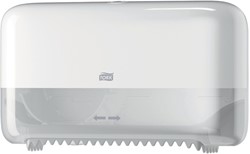 Toiletpapierdispenser Tork T7 Elevation Optiserve Coreless medium duo wit 558040