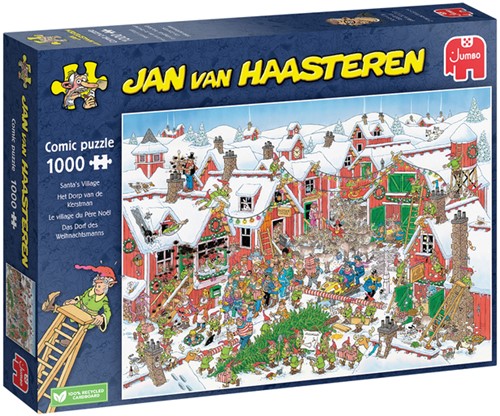 Puzzel Jan van Haasteren Santa's Village 1000 stukjes-2