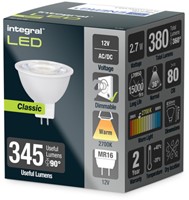 Ledlamp Integral MR16 2700K warm wit 2.7W 380lumen-2