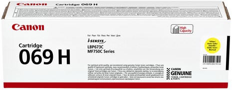 Tonercartridge Canon 069H geel