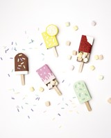 Luciferdoosjes Folia klein 53x37x11mm 10 stuks wit-1