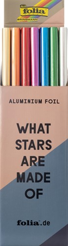 Knutselfolie Folia 50x78cm 50 rollen assorti-2