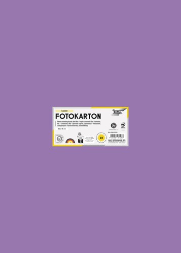 Fotokarton Folia 300gr 50x70cm 10vel 28 paars