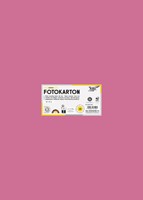 Fotokarton Folia 300gr 50x70cm 10vel 29 oudroze