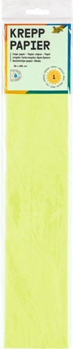Crêpepapier Folia 250x50cm nr145 lichtgroen