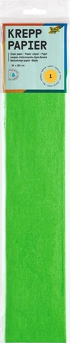 Crêpepapier Folia 250x50cm nr140 kerstgroen