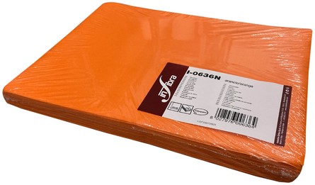 Placemat Infibra 1-laags 400x300mm 250 vel oranje I-0636N-2