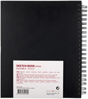 Schetsboek Talens Art Creation 80 vel 110gr 210x280mm spiraal zwart-2
