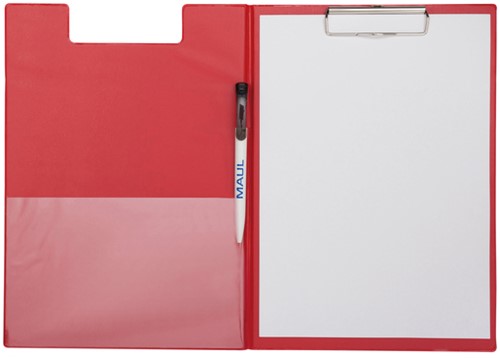 Klembordmap MAULpoly A4 staand PP-folie rood-2
