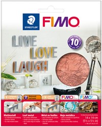 Bladmetaal Staedtler Fimo 8781 14x14cm koper 10 vel