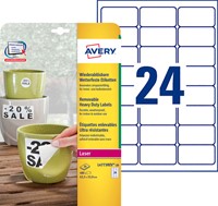 Etiket Avery L4773REV-20 63.5x33.9mm wit 480 stuks-3