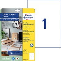 Etiket Avery LR3478-10 210x297mm recycled wit 10 stuks-3
