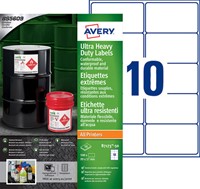 Etiket Avery B7173-50 99x57mm polyethyleen wit 500 stuks-3