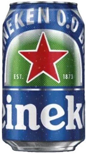 Bier Heineken 0.0% blik 330ml